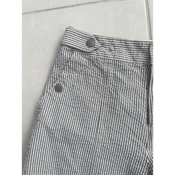 Rag & Bone Shorts Striped Seersucker Mid Rise - Picture 2 of 7